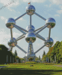 Atomium Bruxelles Diamond Painting