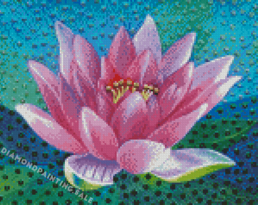 Lotus Blossom Art Diamond Painting