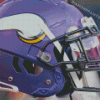 Minnesota Vikings Helmet Diamond Painting