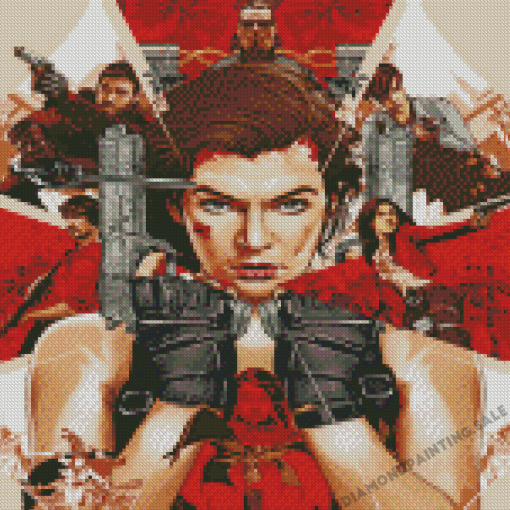 Resident Evil Characters Diamond Painting