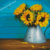 Sunflowers On Table Diamond Painting