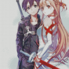 Sword Art Online Couple Diamond Painting