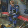 Aesthetic Resident Evil Diamond Painting