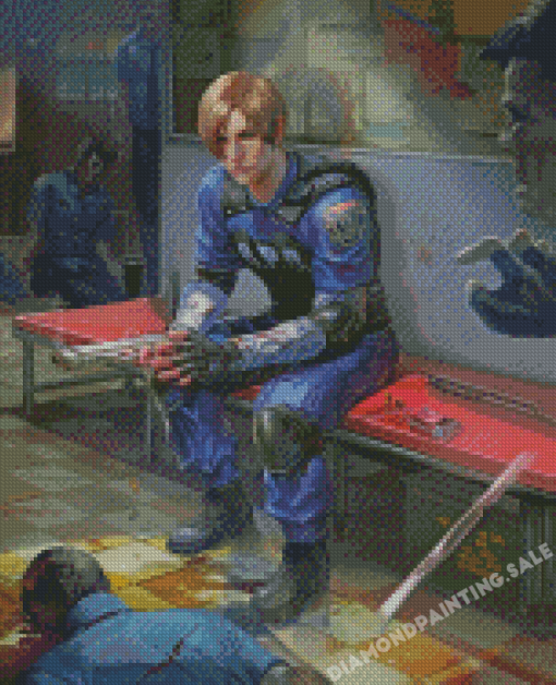 Aesthetic Resident Evil Diamond Painting