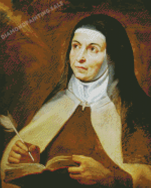 Aesthetic St Teresa Of Avila Diamond Painting