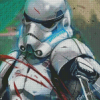 Aesthetic Storm Trooper Diamond Painting