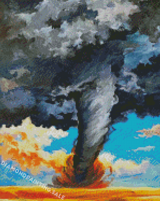 Aesthetic Tornado Diamond Painting