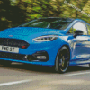 Blue Fiesta Diamond Painting