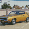 Brown 1971 Roadrunner Diamond Painting