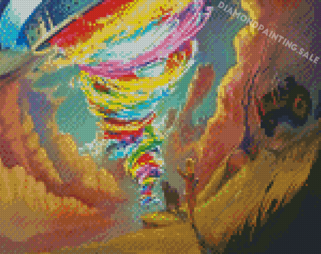 Colorful Tornado Diamond Painting