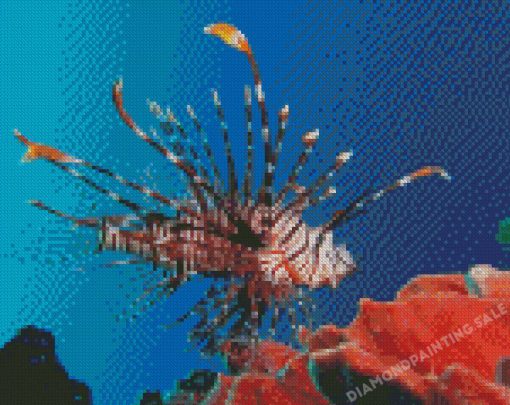Cool Lionfish Diamond Painting