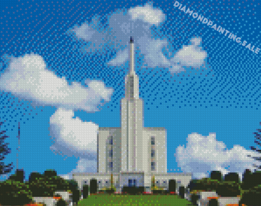 Curitiba Temple Diamond Painting