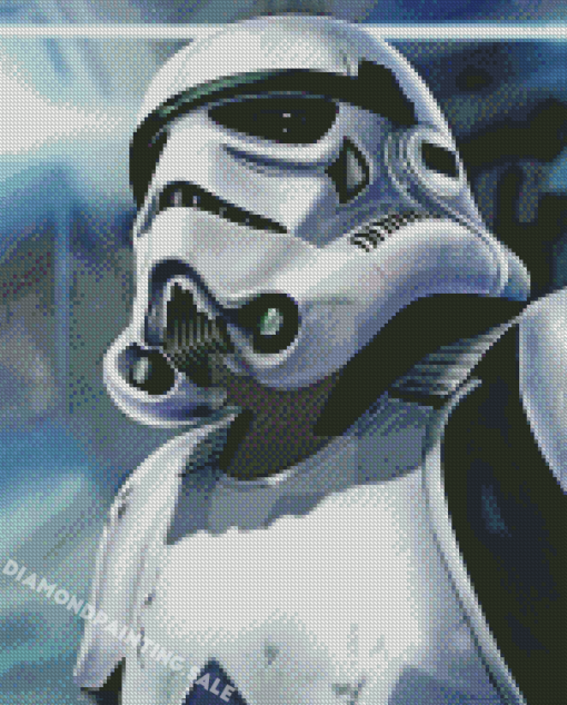 Storm Trooper Diamond Painting