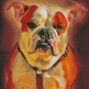 American Bulldog Animal Diamond Painting