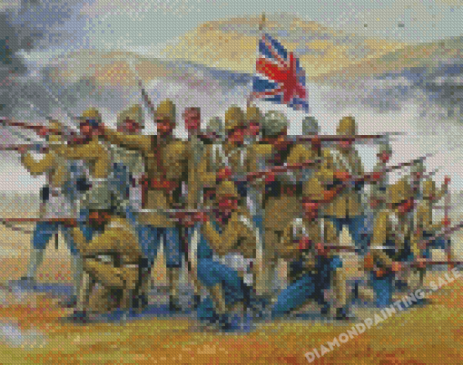 British Infantry Diamond Painting