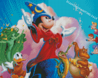 Disney Fantasia Film Diamond Painting