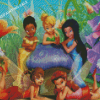 Disney Tinker Bell And Fairies Diamond Painting