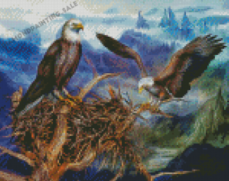 Eagles Nest Diamond Painting