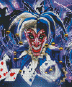 Evil Joker Clown Diamond Painting