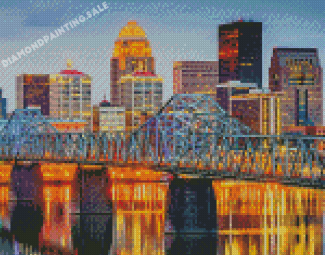 Kentucky Louisville City Diamond Painting