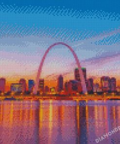 Missouri St Louis City Diamond Painting