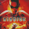 Riddick Movie Poster Diamond Painting