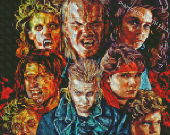 The Lost Boys Characters Diamond Painting