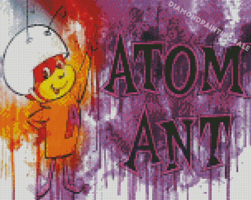 Atom Ant Cartoon Character Diamond Painting