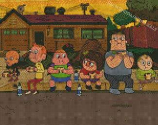 Clarence And Friends Diamond Painting