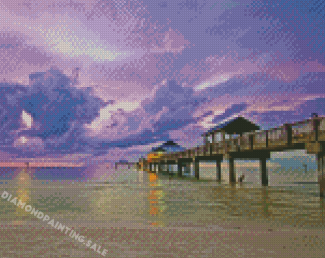 Clearwater Beach Seascape Diamond Painting