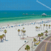 Clearwater City Beach Florida Diamond Painting
