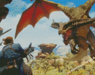 Dragon Age Video Game Serie Diamond Painting