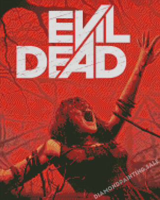 Evil Dead Movie Poster Diamond Painting