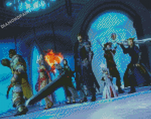 Final Fantasy XiV Characters Diamond Painting