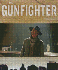 Gun Fighter Movie Poster Diamond Painting