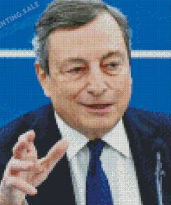Mario Draghi Diamond Painting