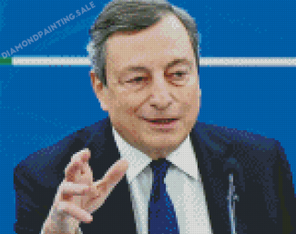 Mario Draghi Diamond Painting