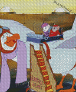 Rescuers Characters Diamond Painting