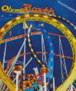 Colorful Roller Coaster Diamond Painting