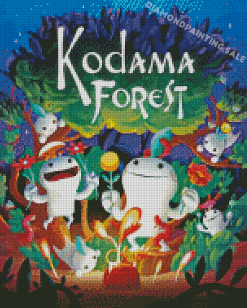 kodama Forest Poster Diamond Painting