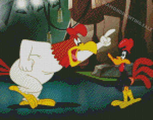 Looney Leghorn Foghorn Diamond Painting