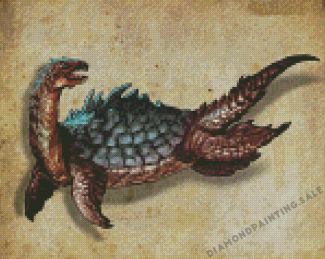 Mad Dragon Turtle Diamond Painting