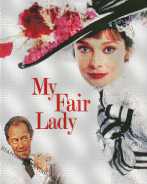 My Fair Lady Movie Poster Diamond Painting