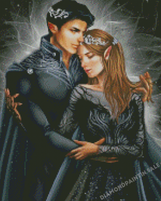 Rhysand And Feyre Diamond Painting