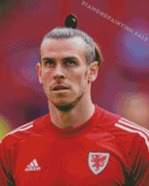 The Football Player Gareth Bale Diamond Painting