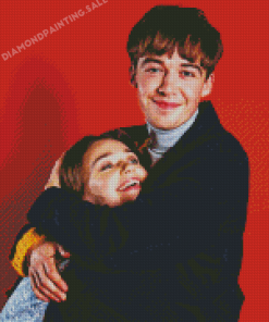 Alex Lawther And Jessica Garden Diamond Painting