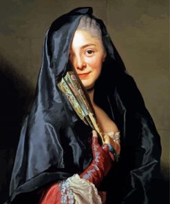 Alexander Roslin The Lady With The Veil Diamond Painting
