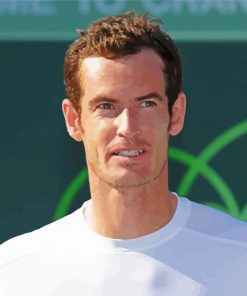 Andy Murray Tennis Player Diamond Painting
