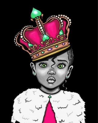Born Black Queen Diamond Painting