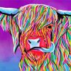 Colorful Cow Art Diamond Painting